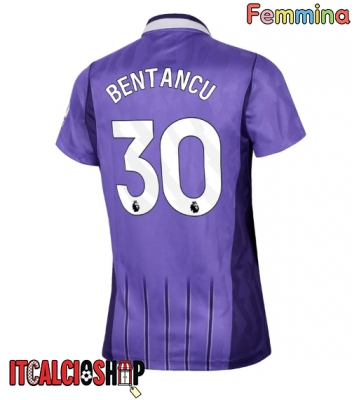Tottenham Hotspur Rodrigo Bentancur #30 Terza Maglia Femmina 2026-27 Manica Corta
